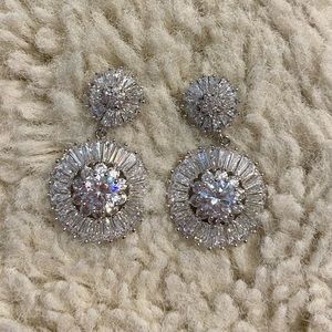 Rhinestone Costume Earrings